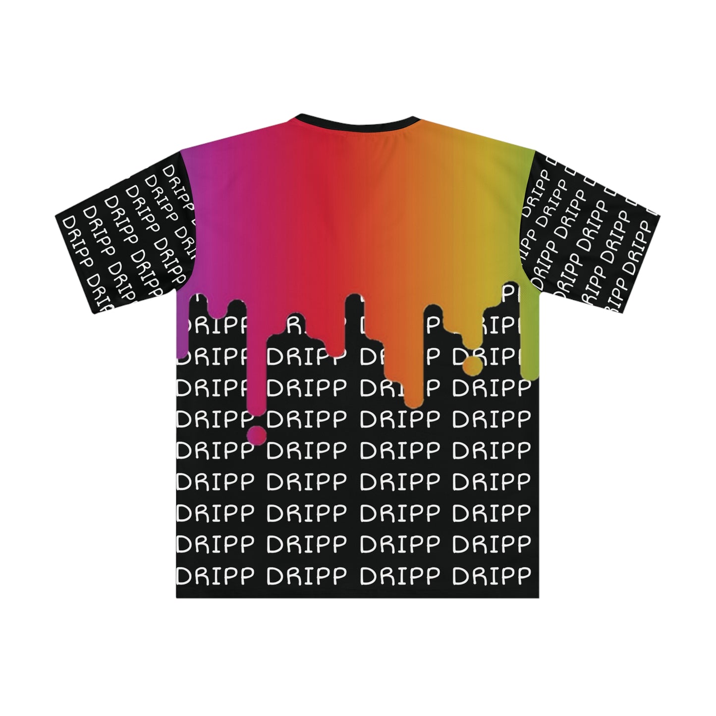 Men's Colorful Drip Graphic Tee