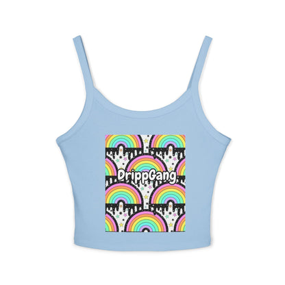 DrippGang Rainbow Dripp Crop Tank