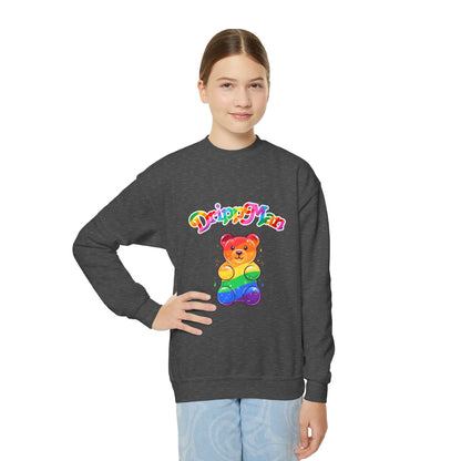 Youth Sweatshirt - Rainbow Gummy Bear Dripp