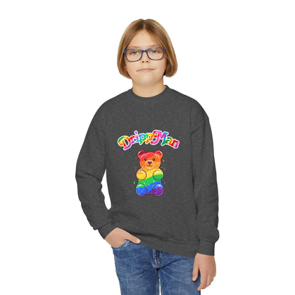 Youth Sweatshirt - Rainbow Gummy Bear Dripp