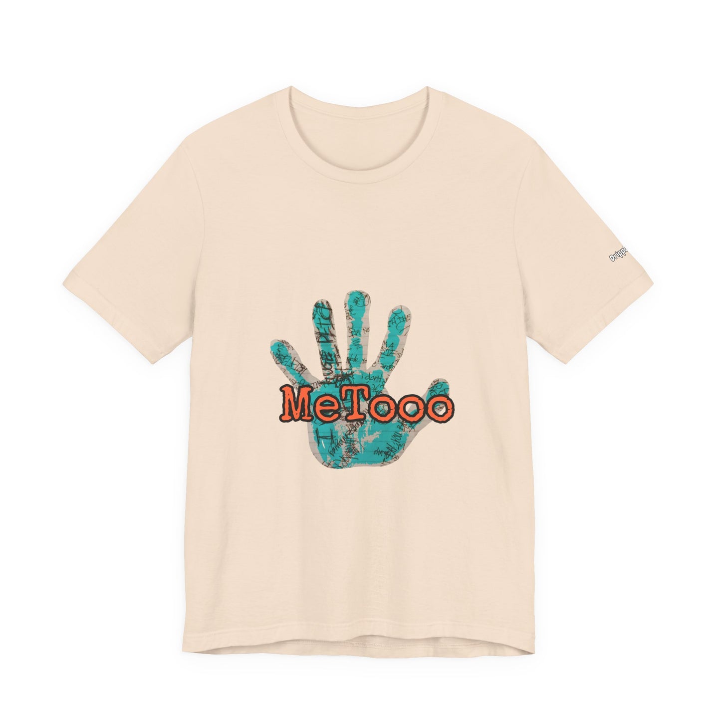 MeToo Handprint Tee — Awareness Statement T‑Shirt