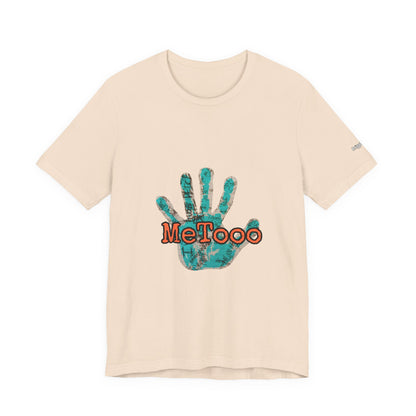MeToo Handprint Tee — Awareness Statement T‑Shirt
