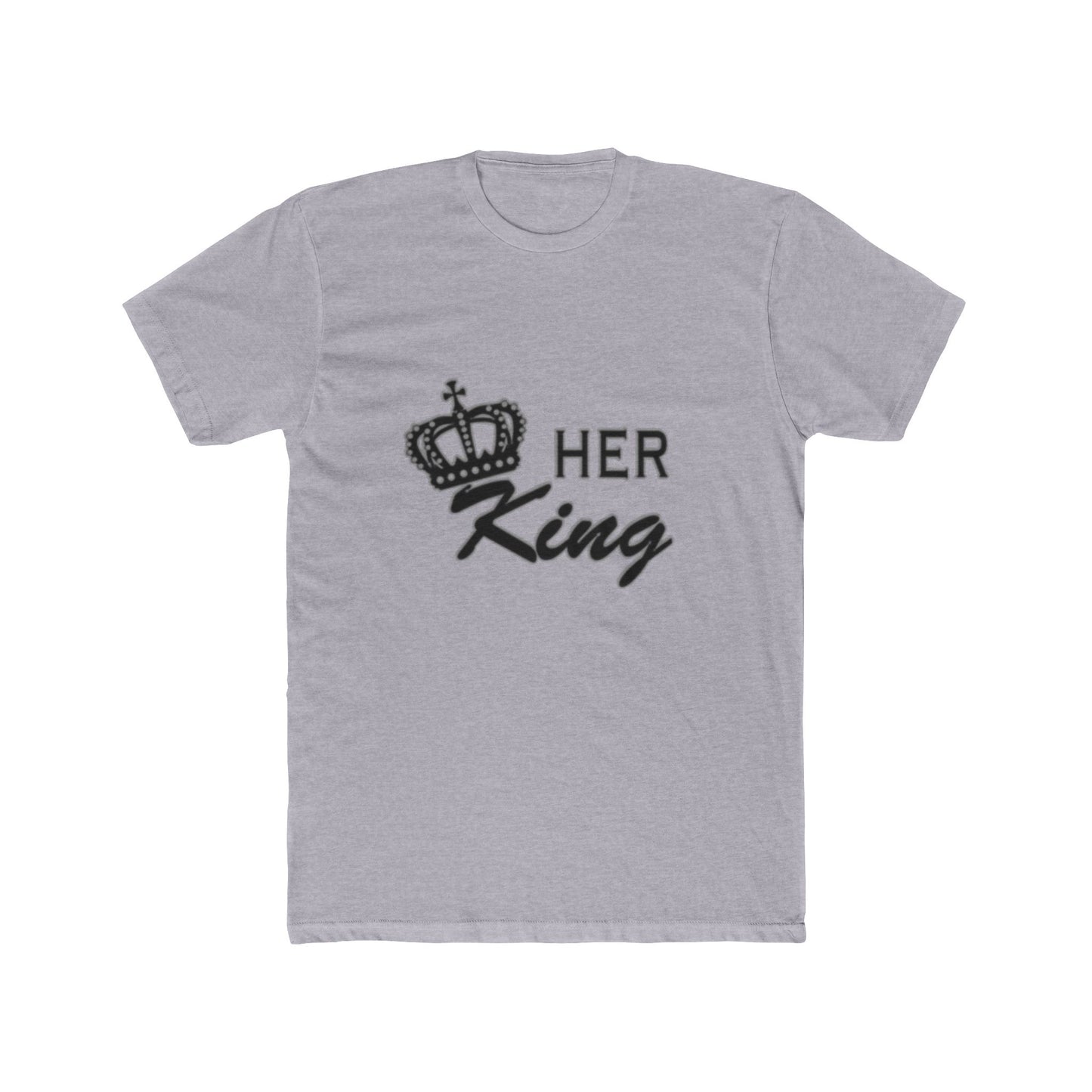 Her King Crown Tee — Romantic Couples Shirt
