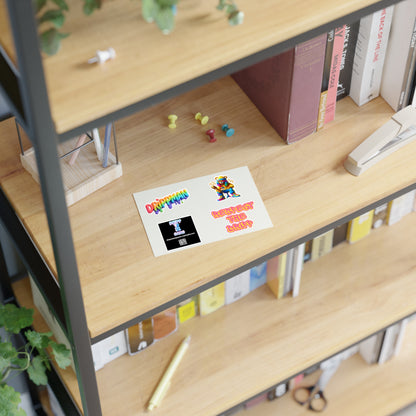 Streetwear Drip Sticker Sheets — "Drippman" & "Respect the Dripp" Vinyl Decals