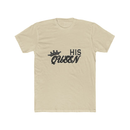 His Queen T-Shirt — Couples Matching Valentines Tee with Crown Graphic