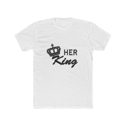 Her King Crown Tee — Romantic Couples Shirt