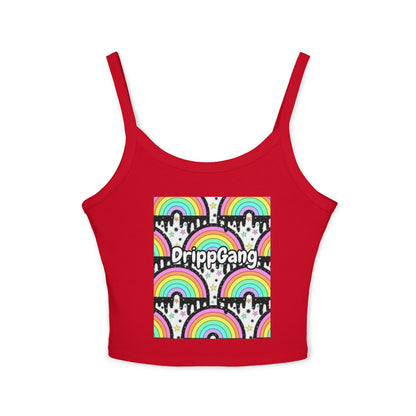 DrippGang Rainbow Dripp Crop Tank