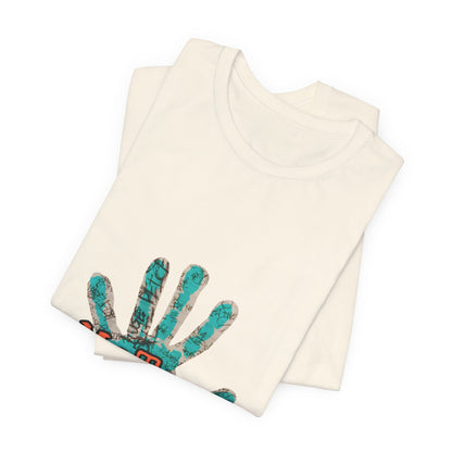 MeToo Handprint Tee — Awareness Statement T‑Shirt