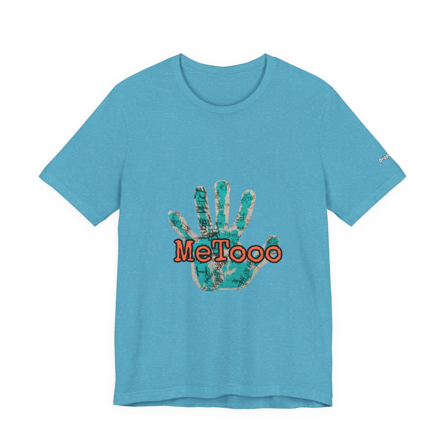 MeToo Handprint Tee — Awareness Statement T‑Shirt
