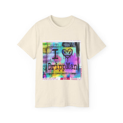 Graffiti Drip 'I  DrippMan' Graphic Tee