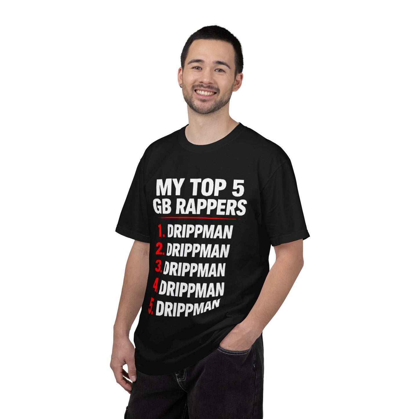 My Top 5 GB Rappers T-Shirt — "Drippman" Graphic Tee