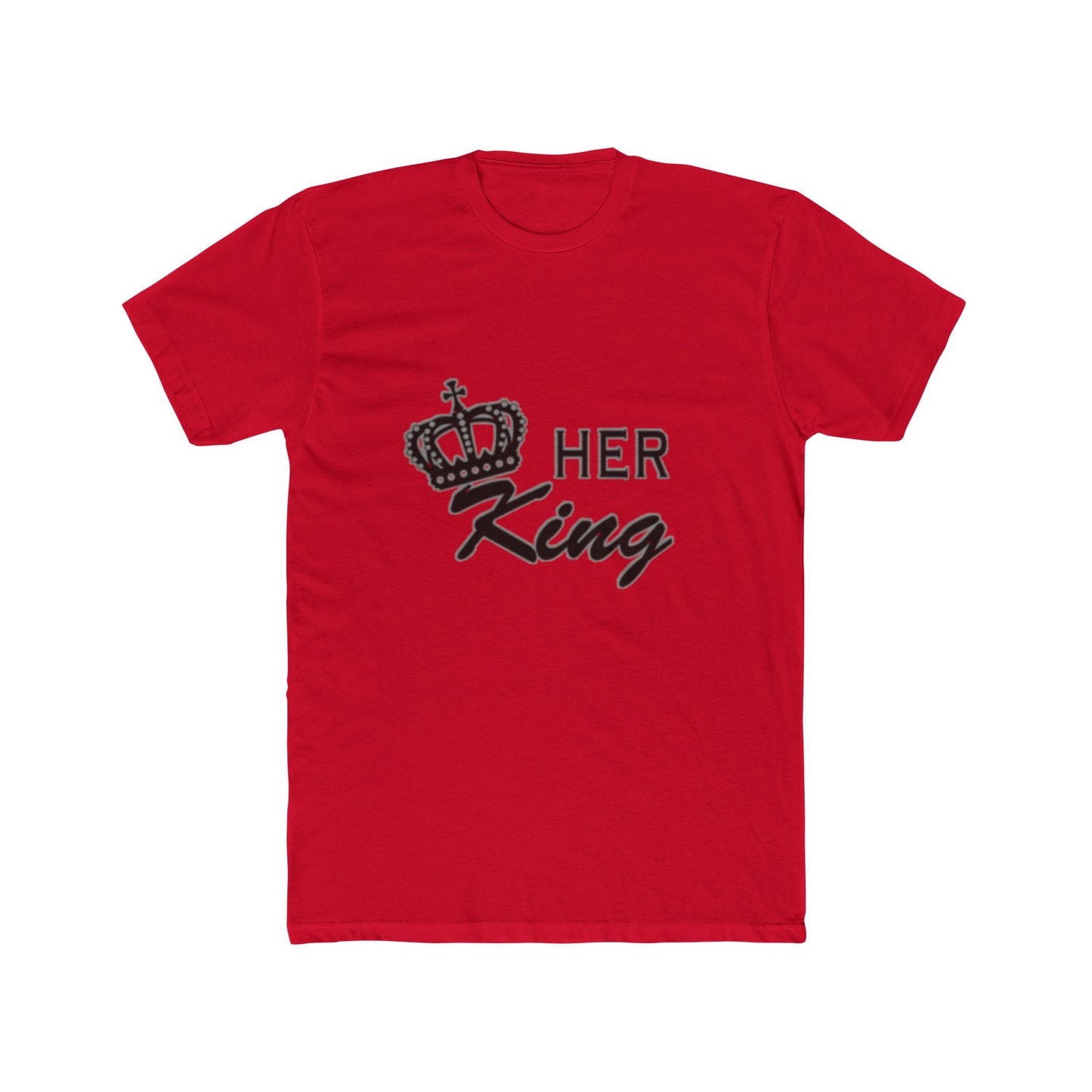 Her King Crown Tee — Romantic Couples Shirt