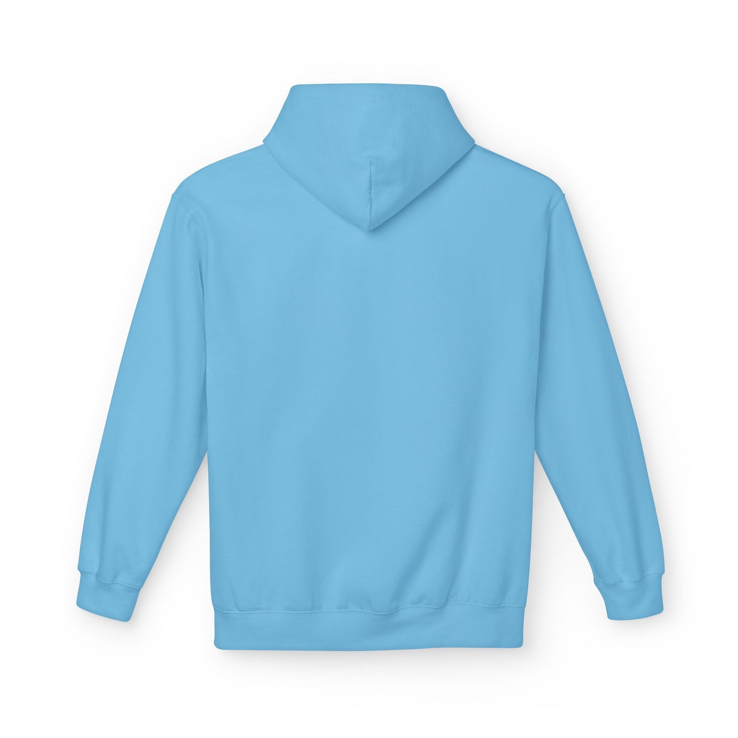 Blue Heart Splash Hoodie — Teal Grunge Heart Graphic Hoodie
