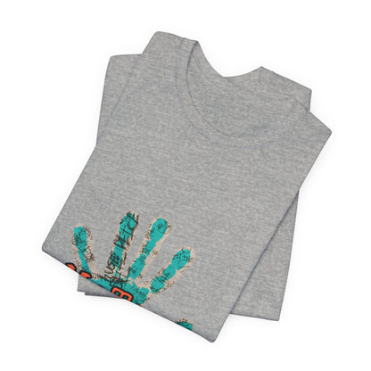MeToo Handprint Tee — Awareness Statement T‑Shirt