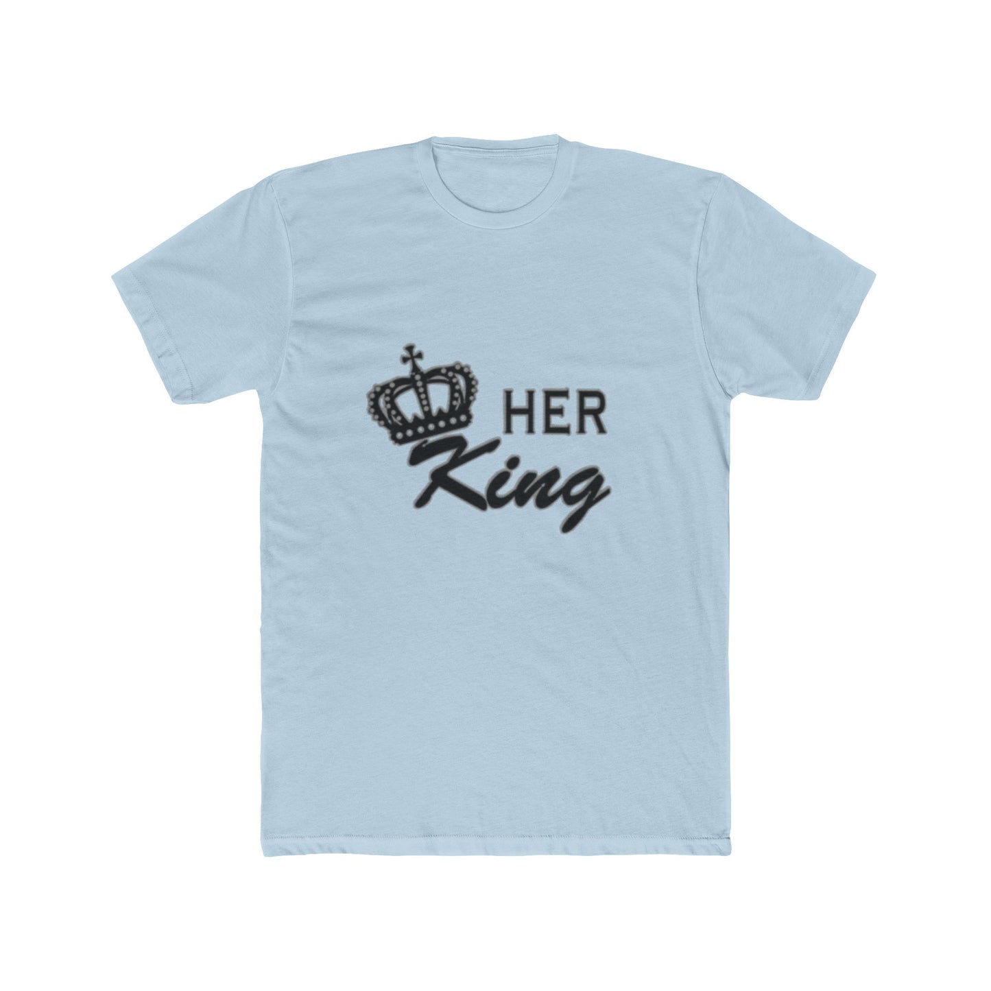 Her King Crown Tee — Romantic Couples Shirt