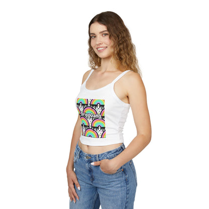 DrippGang Rainbow Dripp Crop Tank