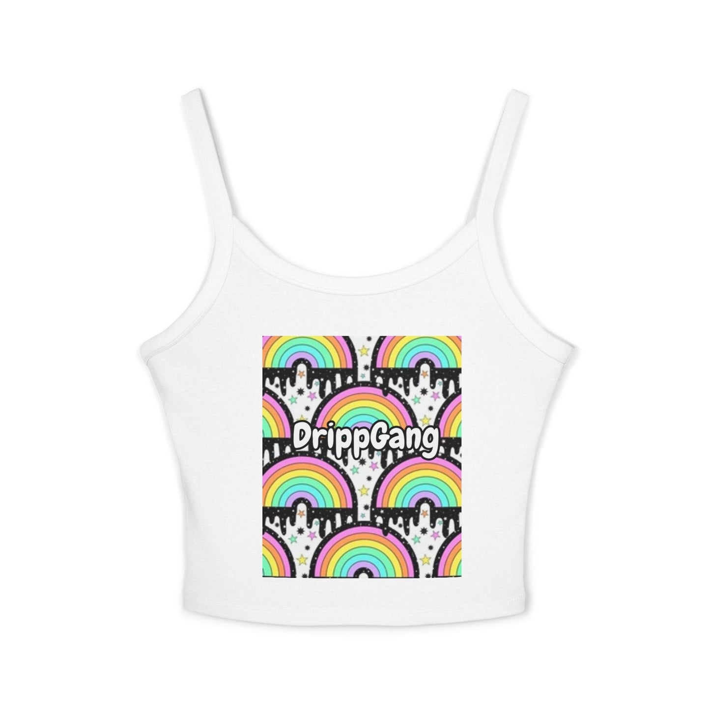 DrippGang Rainbow Dripp Crop Tank