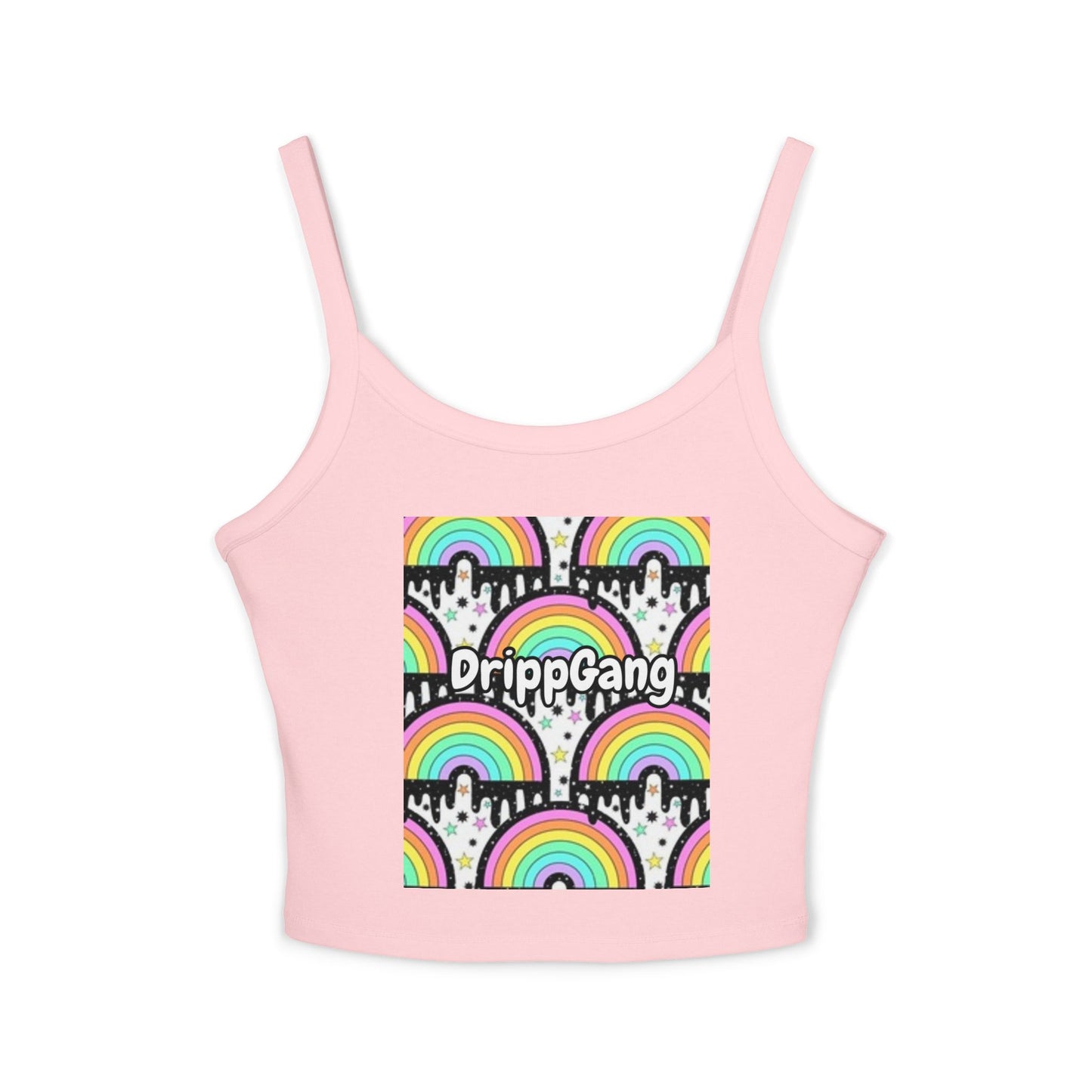 DrippGang Rainbow Dripp Crop Tank