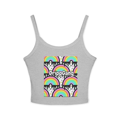 DrippGang Rainbow Dripp Crop Tank