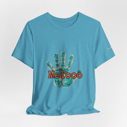 MeToo Handprint Tee — Awareness Statement T‑Shirt