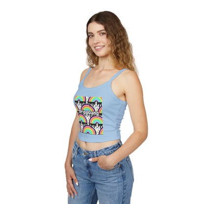 DrippGang Rainbow Dripp Crop Tank