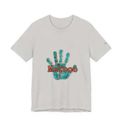 MeToo Handprint Tee — Awareness Statement T‑Shirt