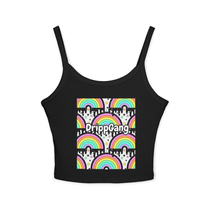 DrippGang Rainbow Dripp Crop Tank