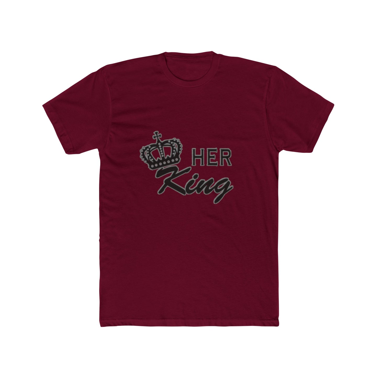 Her King Crown Tee — Romantic Couples Shirt