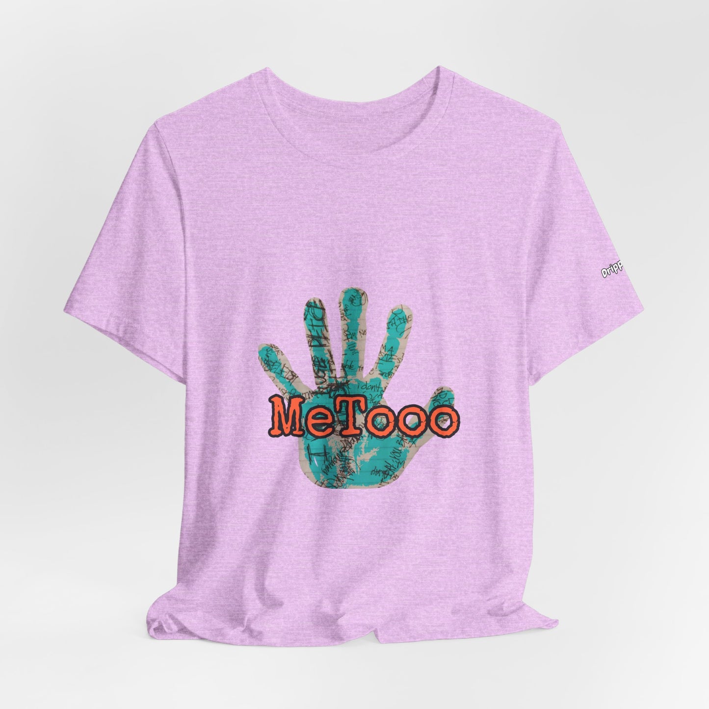MeToo Handprint Tee — Awareness Statement T‑Shirt