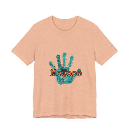 MeToo Handprint Tee — Awareness Statement T‑Shirt