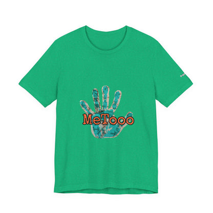 MeToo Handprint Tee — Awareness Statement T‑Shirt